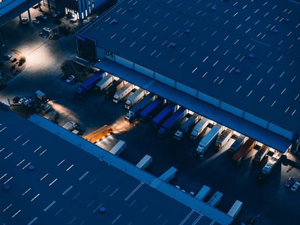 Distribution Center at Night